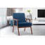 Mid-Century Modern Chair, Living Room Chair with Solid Wood Frame-1451129985