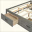 Lit plateforme avec 6 tiroirs de rangement-265474971-265474969