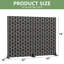 Paravents d'extérieur en métal Wild 72 x 47 pouces Wild-123675625-123675628