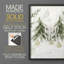 «Christmas Holiday Art», reproduction encadrée - bois massif-2014781925-2014781926