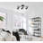 Fedler 7.28'' 3 -Light Rail Track Kit with Dimmable and Adjustable Head