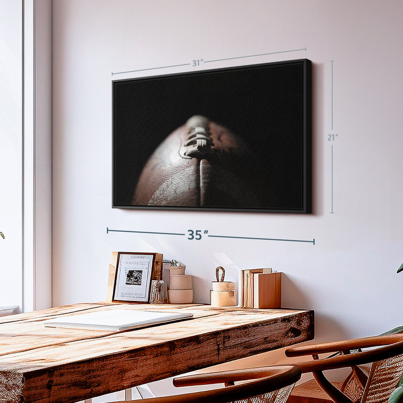 «Dramatic Football», reproduction sur toile, H 21 po x l 31 po