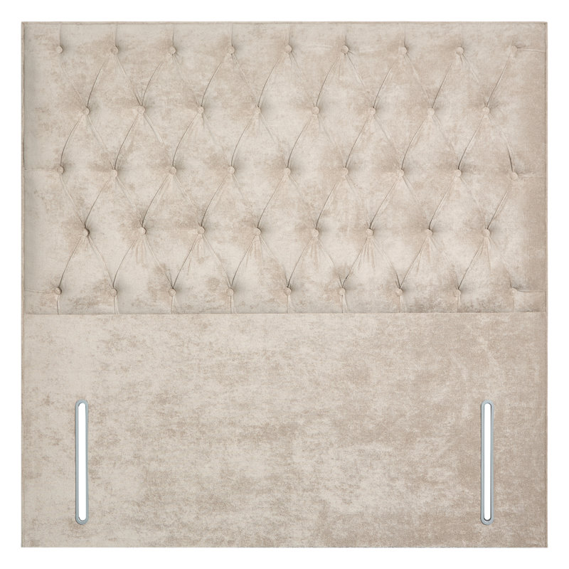 Upholstered Headboard, Double (4'6'), Truffle, Kensington