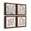 «Opulent Bath I», ensemble de 4 peintures sur toile encadrées-60148637-60148643