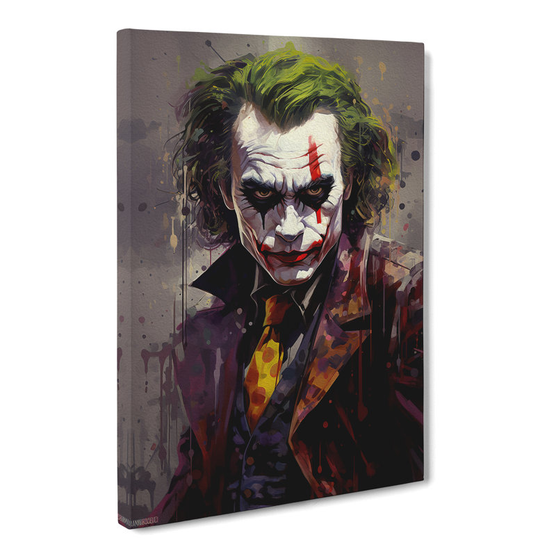 Joker Informel - Wrapped Canvas, 50cm H x 35cm W x 3cm D