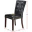 Ensemble de 2 chaises d'appoint Modern Parson