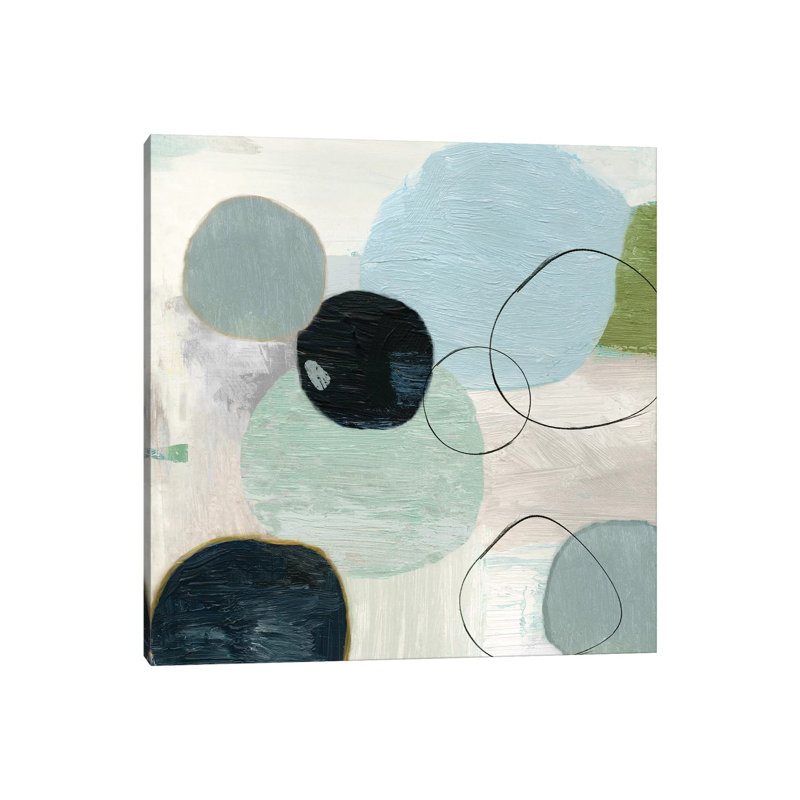 Soft Circle I by Tom Reeves - Wrapped Canvas Painting, 45.72 cm H x 45.72 cm W x 1.91 cm D