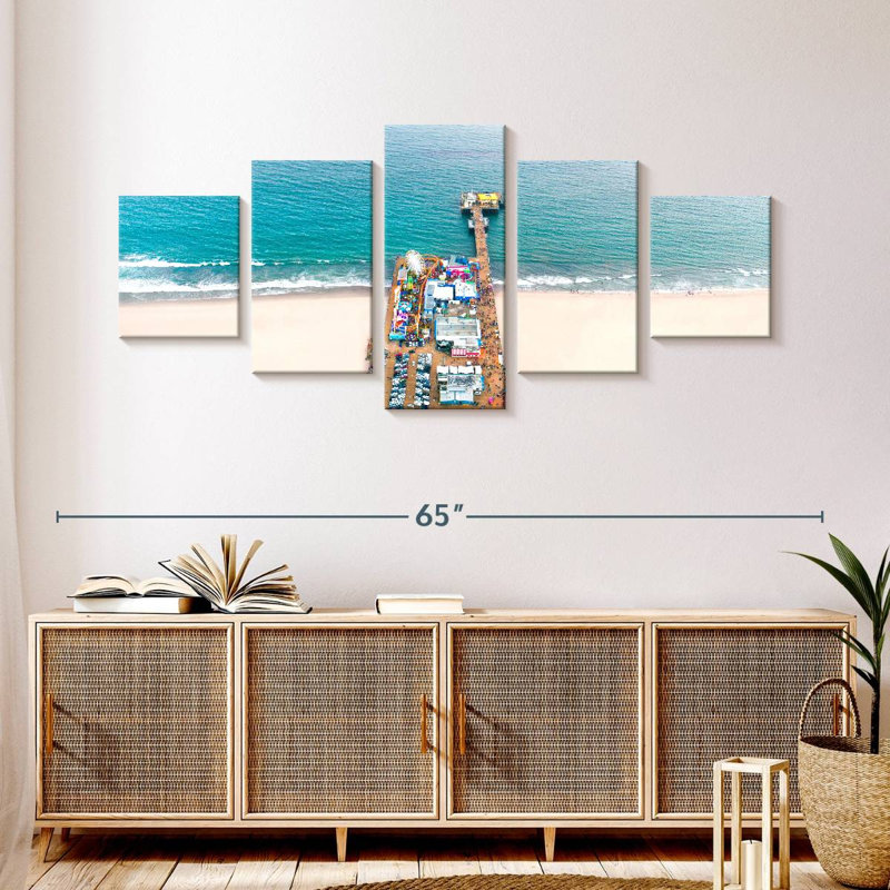 Santa Monica City Pier, H 24 po x l 55 po