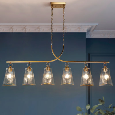 Coleridge 6-Light Dimmable Chandelier with Adjustable Height