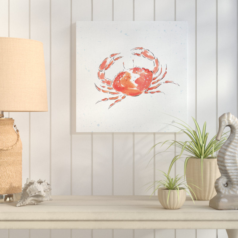 « maritime xi », reproduction de peinture à l’aquarelle sur toile, H 18 po x l 18 po x P 1 po, Toile tendue