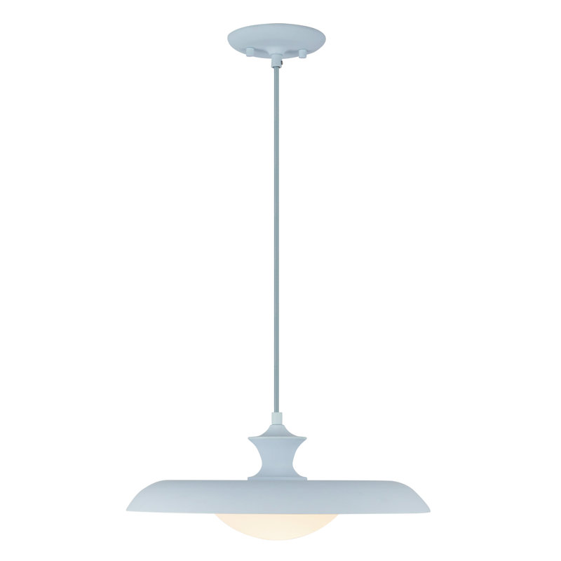 Luminaire suspendu 15 po Minori, Bleu, Blanc