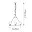 Chester 3 - Light Chandelier-109724249