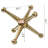 Gold Decorative Objects Cast Sculpture Jack Statue