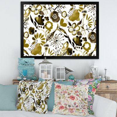 «Vibrant Abundance of Wildflowers II», peinture sur toile