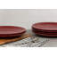 Assiette plate 10,5 po Wazee Matte-177647632