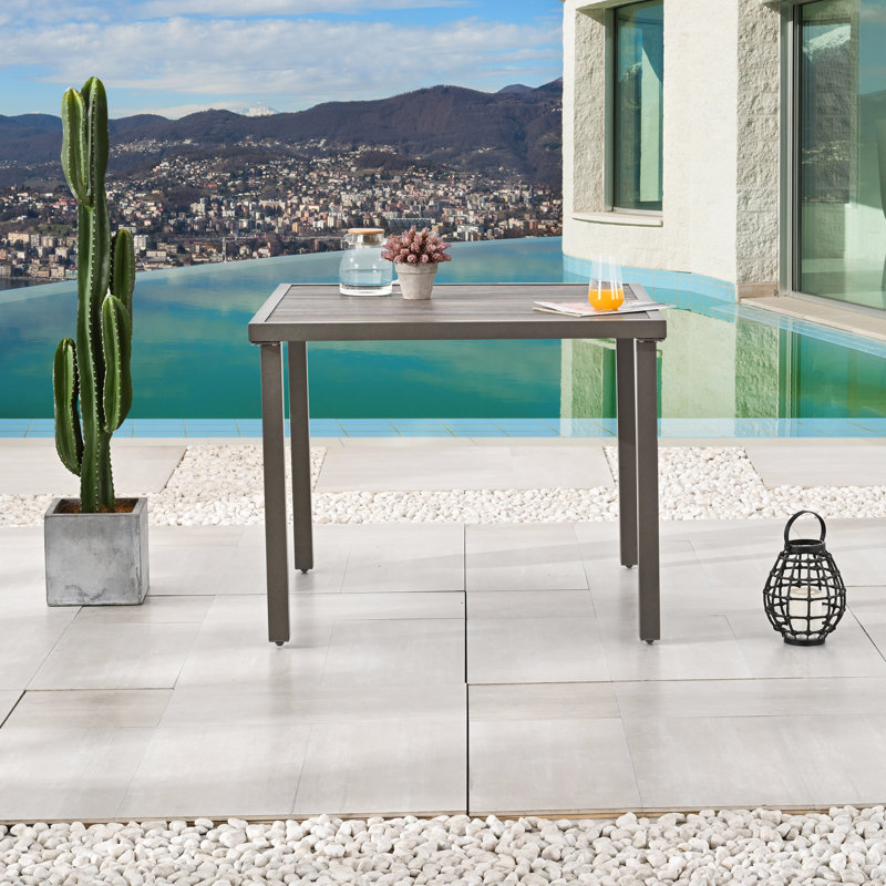 Outdoor 36" Square Patio Dining Table