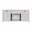 Console de meuble télé avec chauffage, lumière DEL et tablettes pour téléviseur de 65 po ou moins-1443615868
