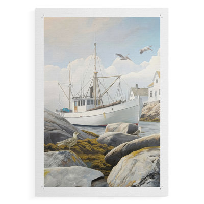 Fisherman's Way I -Canvas Print Only - NOT FRAMED