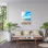Toile d'extérieur Life Beautifulee Ocean Sky River