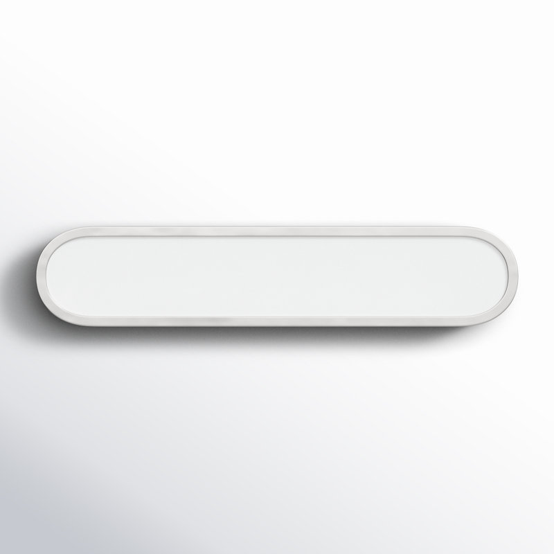 Dimmable LED Bath Bar, White/Satin Nickel, 24"