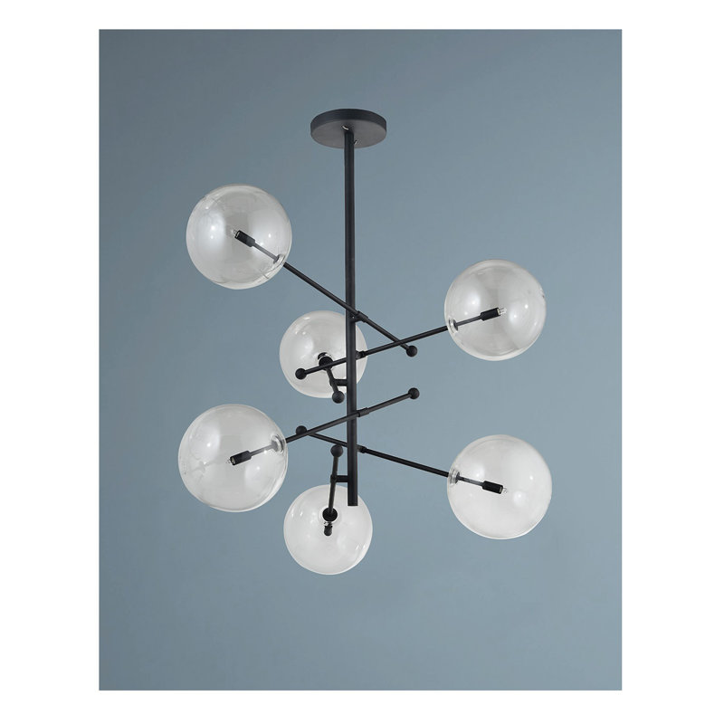 Delberta 6 - Light LED Kitchen Island Pendant