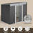 8 ft. W x 6 ft. D Metal Vertical Storage Shed-90872428
