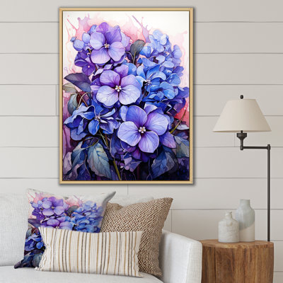 " Violets Surreal Enchantment "