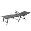 Chaise longue inclinable 55,91 po Haddie