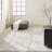 Machine Made Power Loomed Polyester Area Rug in Beige-87055232