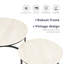 2in1 Round Coffee Table Set Modern Nesting Style End Table-665130383
