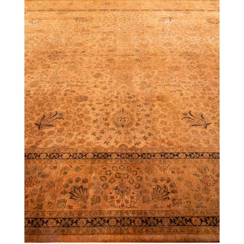 Fine Vibrance One-of-a-Kind 15' 9" X 10' 2" Hand Knotted Area Rug