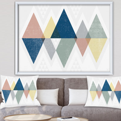 " Geometrical Composition Triangles III "