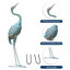 Statue de jardin Paidyn Crane-919461880