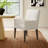Meria 19.25'' H Linen Blend Upholstered Armchair