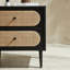 50cm W Solid Wood Bedside Table-647949252