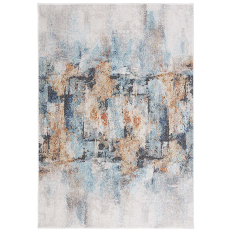 Phoenix 500 Performance Abstract Rug, Rectangle 4'5" x 6'5"