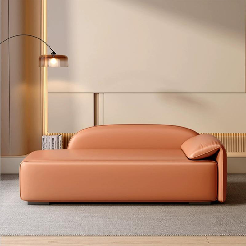 Banc avec revêtement, 21.65" H x 62.99" W x 19.69" D, Orange