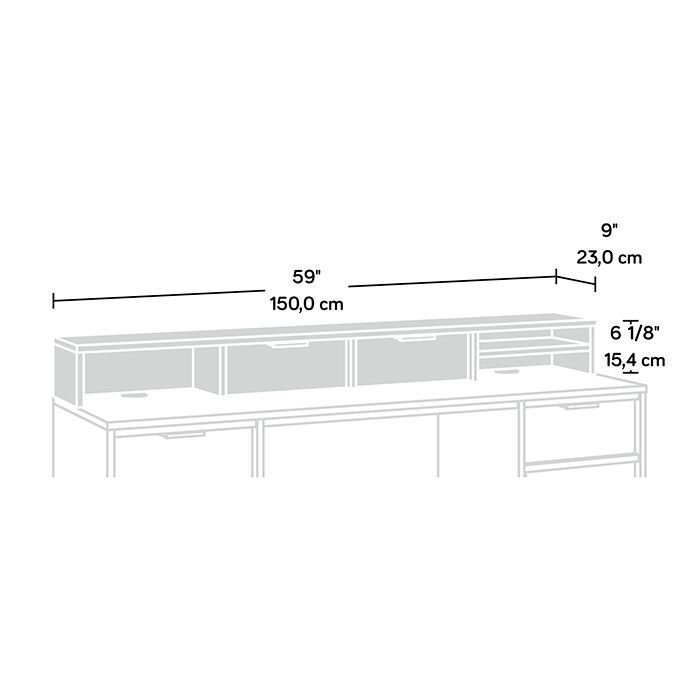 Capressa Sideboard with Bar Hutch