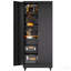 71"H Rolling Metal Garage Cabinet, 4-Shelf, Locking Wheels - Standard