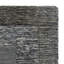 Tapis gris anthracite / bleu en laine crocheté à la main Frederica-22809479