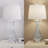 Ursuline 25.5'' Bedside Table Lamp Set with Metal Base-1151199489