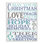 «Christmas with Love and Peace», reproduction d'art textuel