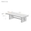 Table de conférence en bois massif industriel moderne pour 8 à 10 personnes-1711897796