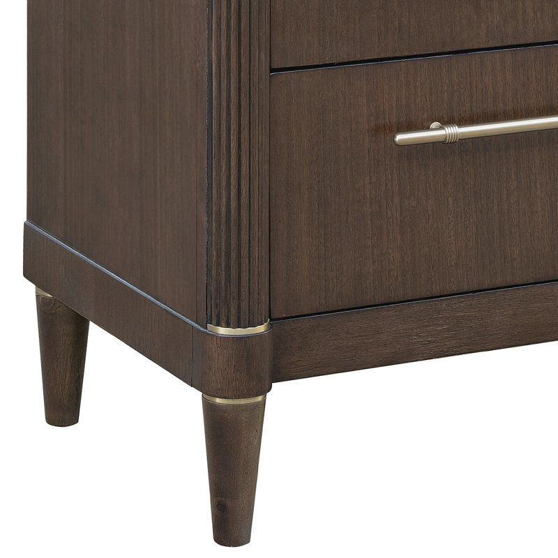 Herrick Asher Park 3 Drawer Nightstand