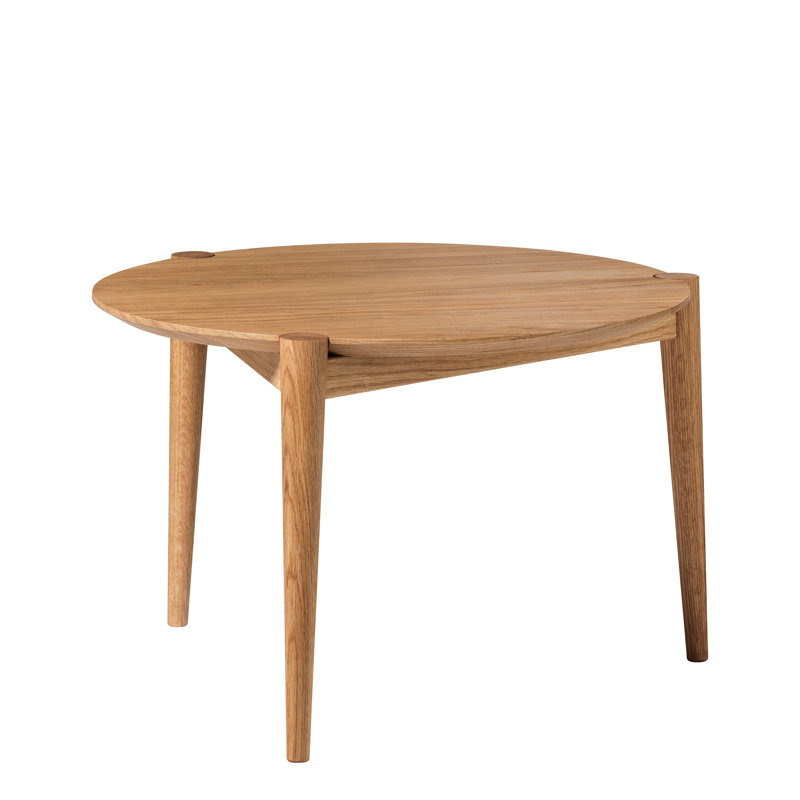 Sos Solid Wood Coffee Table, 14.57" H x 23.23" L x 21.3" W, Nature