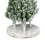 Frosted Trio Of Pine Trees Christmas Decoration - 8" - Unlit