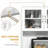 Kitchen Pantry Freestanding Storage Cabinet