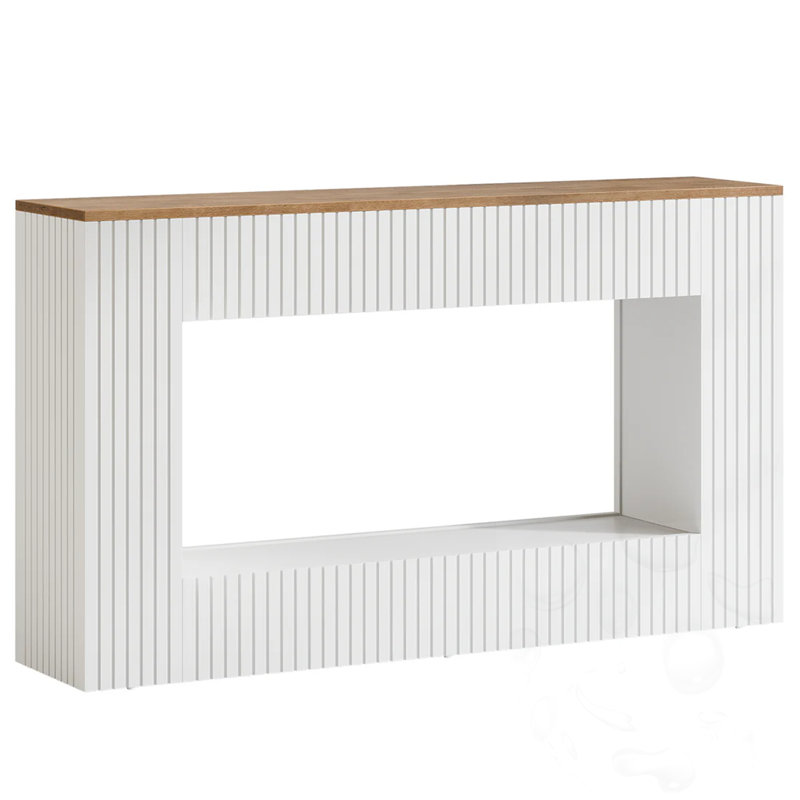 Modern Console Table With Shelf