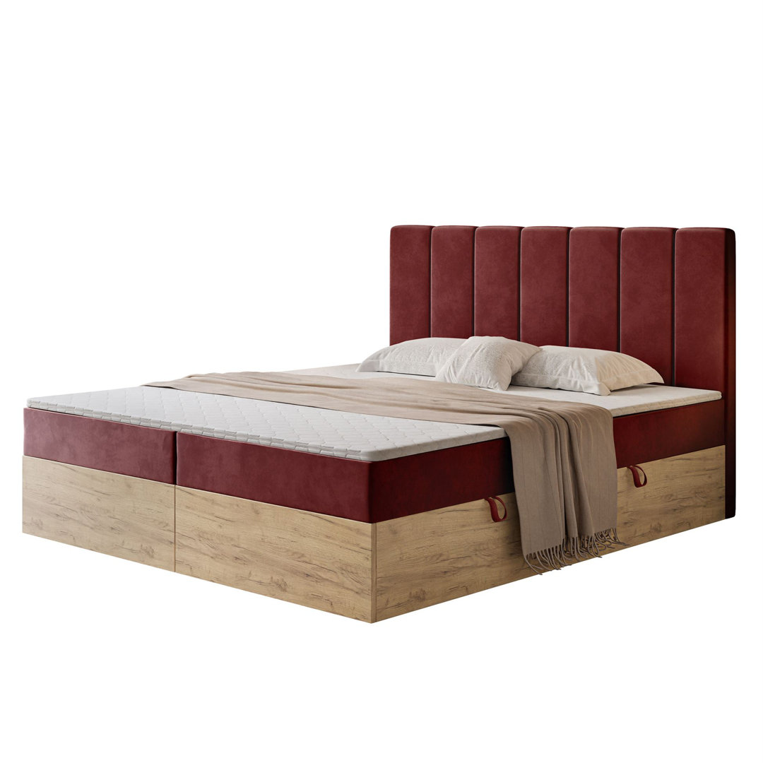 Boxspringbett Lonzo mit Topper