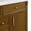 Bellshire 120" W Dual Vanity Set with 24" Make-Up Counter-459925802-459925803-460621793